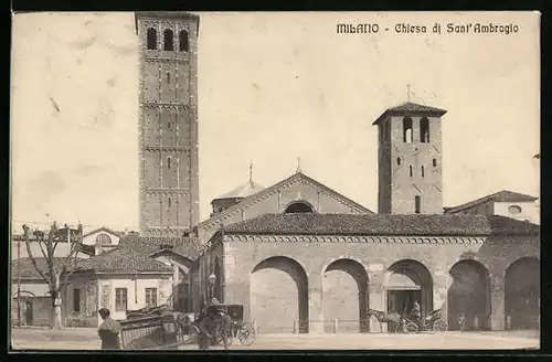 AK Milano, Chiesa di Sant'Ambrogio