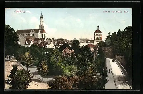 AK Augsburg, Partie am roten Tor