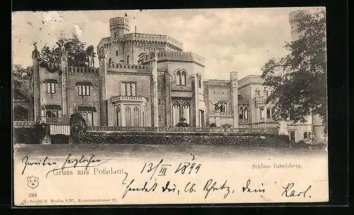 AK Potsdam, Schloss Babelsberg