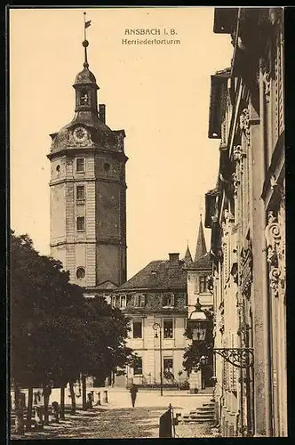 AK Ansbach i. B., Herriedertorturm