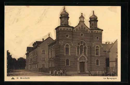 AK St-Louis, La Synagogue