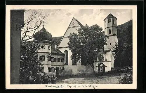 AK Schelklingen, Gasthaus Klosterschenke Urspring