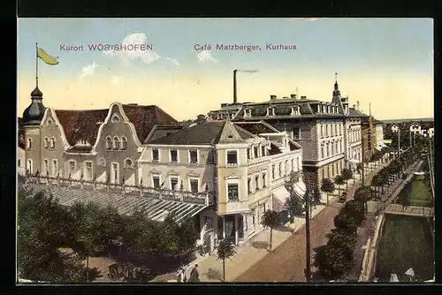 AK Wörishofen, Café Matzberger, Kurhaus