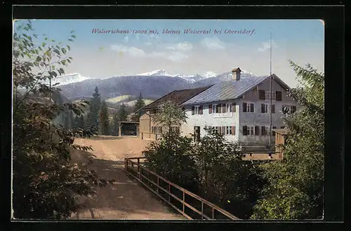 AK Oberstdorf, Gasthaus Walserschanz