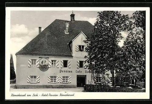AK Römerkessel am Lech, Hotel-Pension Römerkessel