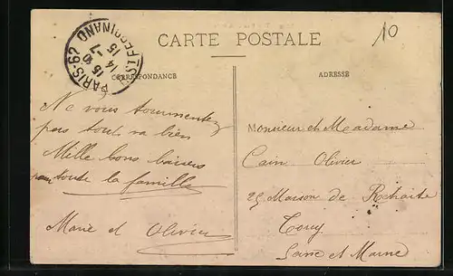 AK Flixecourt, Rue Gambetta