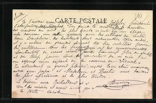 AK Bray-sur-Somme, Rue de Corbie