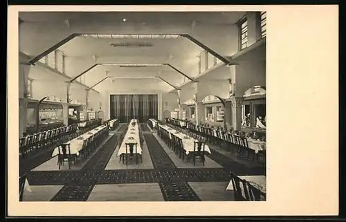 AK Düsseldorf-Holthausen, im Gesoleisaal der Persilwerke