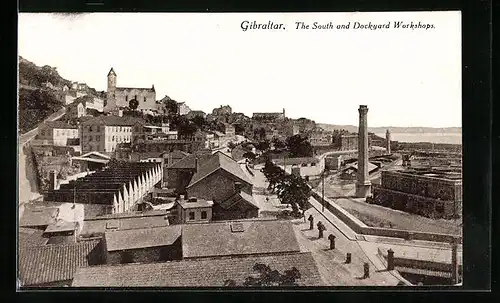 AK Gibraltar, the South and Dockyard Workshops