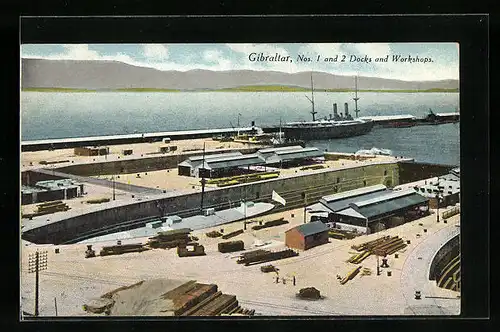 AK Gibraltar, Nos. 1 and 2 Docks and Workshops