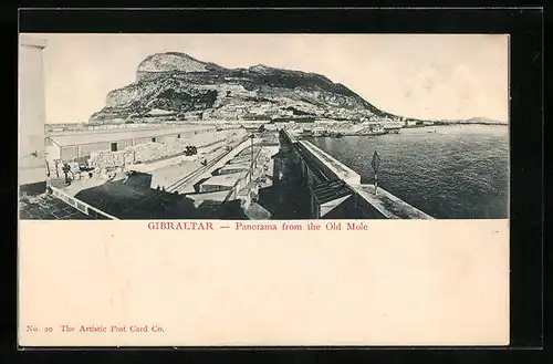 AK Gibraltar, Panorama from the Old Mole