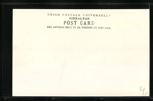 AK Gibraltar, looking at Rosia Bay, the warships