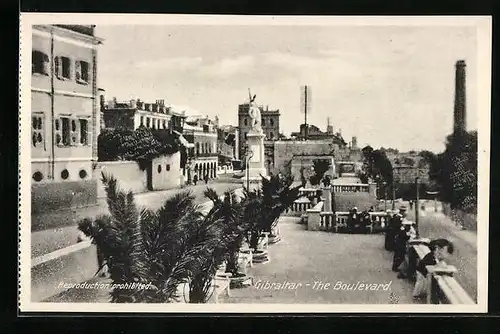 AK Gibraltar, looking over the Boulevard