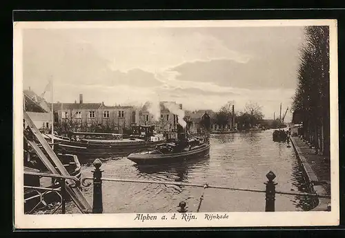 AK Alphen a. d. Rijn, Rijnkade