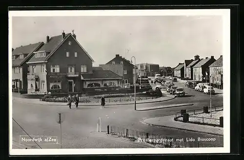 AK Noordwijk aan Zee, Pr. Bernardstraat met Lido Bioscoop