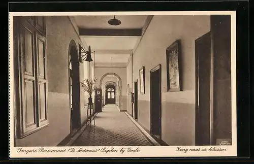 AK Tegelen, Jongens-Pensionaat St. Antonius, Gang naar de klassen