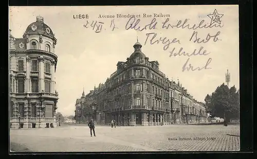 AK Liège, Avenue Blonden et Rue Raikem