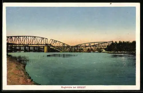 AK Brest, Eingestürzte Bugbrücke
