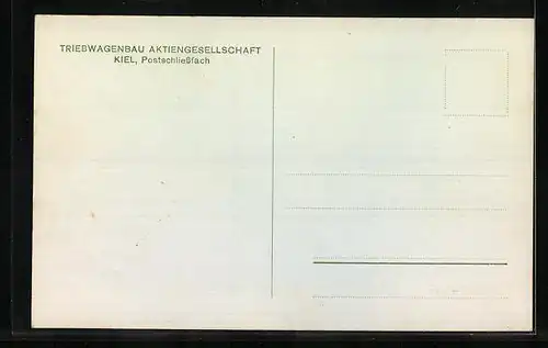 AK Kiel, Triebwagenbau Aktiengesellschaft, Gesamtansicht des Werkes