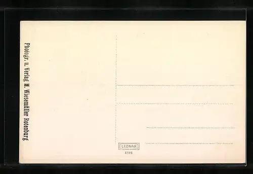 AK Rotenburg a. F., Panoramablick von der Bergwiese