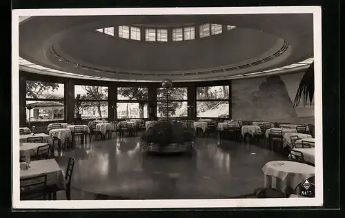 AK Meersburg / Bodensee, Hotel Wilder Mann, Tanzpavillon