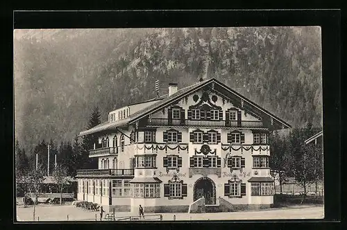 AK Neuhaus / Schliersee, Terofal's Gasthof zur Post