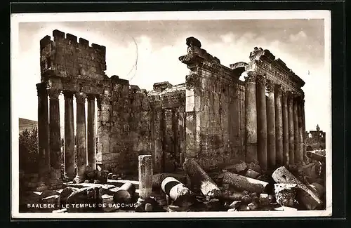 AK Baalbek, Le Temple de Bacchus
