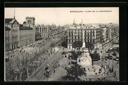 AK Barcelona, Plaza de la Universidad