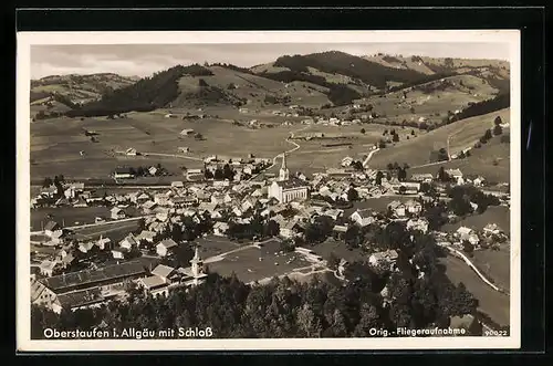 AK Oberstaufen i. Allgäu, Fliegeraufnahme