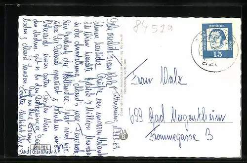 AK Tittmoning, Panorama und Ortspartie