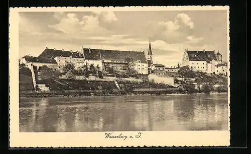 AK Wasserburg a. I., Panorama