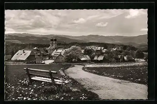 AK St. Märgen / Hochschwarzwald, Panorama