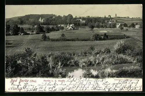 AK Bad Berka, Partie a. d. Harth