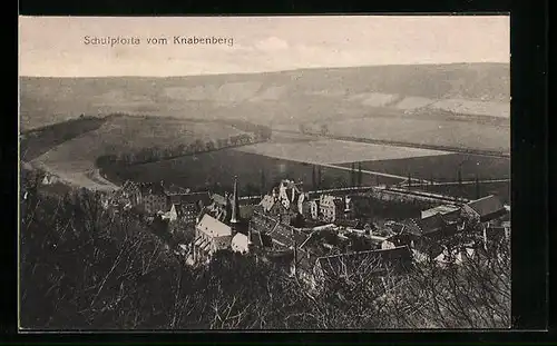 AK Schulpforta, Blick vom Knabenberg