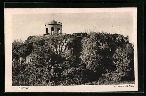 AK Herrnhut, Hutberg mit Altan