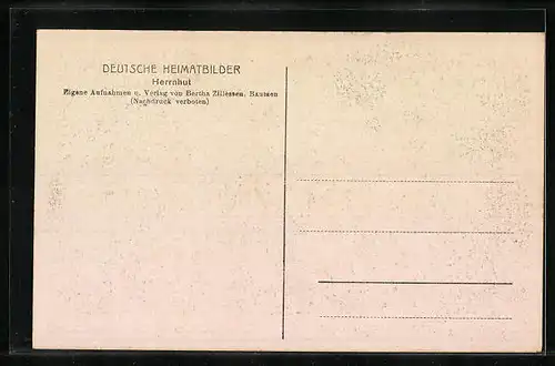 AK Herrnhut, Hutberg mit Altan