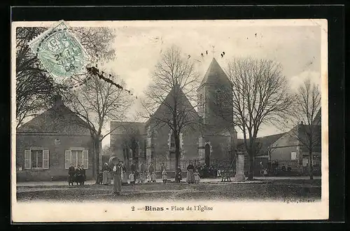 AK Binas, Place de l`Église