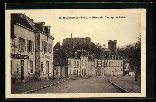 AK Saint-Aignan, Place du Champ de Foire