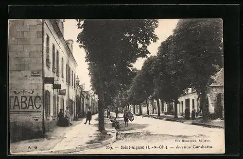 AK Saint-Aignan, Avenue Gambetta