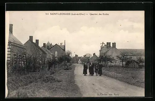 AK Saint-Léonard, Quartier des Ecoles