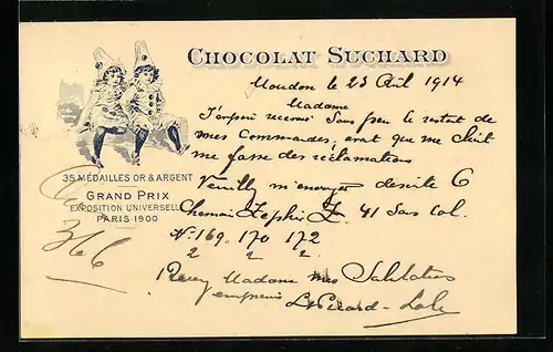 AK Kleine Pierrots, Chocolat Suchard