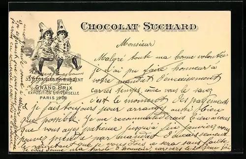 AK Chocolat Suchard, Verkleidete Mädchen