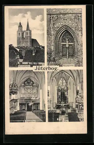 AK Jüterbog, Nicolaikirche, Hauptportal