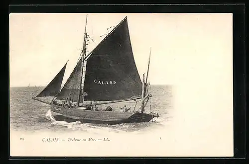 AK Calais, Pecheur en Mer, Fischerboot