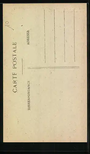 AK Calais, vieux Loup de Mer, Fischer mit Südwester