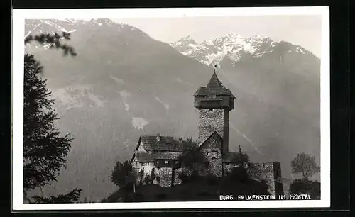 AK Obervellach im Mölltal, Burg Falkenstein