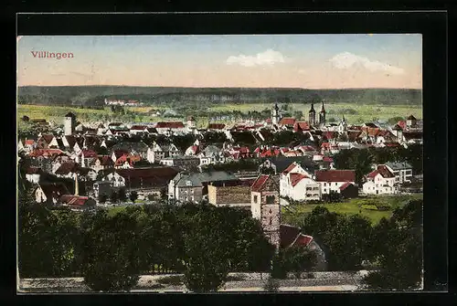 AK Villingen, Gesamtansicht