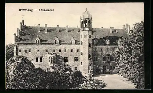 AK Wittenberg, Blick zum Lutherhaus
