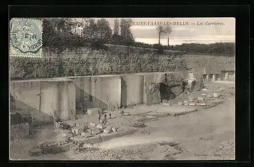 AK Saint-Vaast-les-Mello, Les Carrières