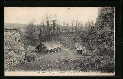 AK Breteuil, Carrière de Bimont, Steinbruch